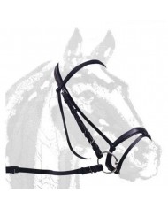 CABEZADA MRJ DASLO RAID CON RIENDA NEGRA