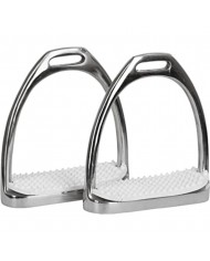 ESTRIBOS CON CAUCHO ACERO INOX.