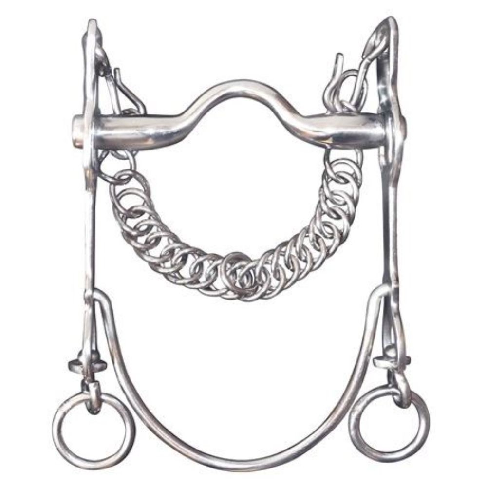 BOCADO VAQUERO EMBOC. LISA INOXIDABLE