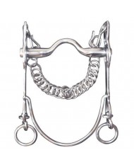 BOCADO VAQUERO EMBOC. LISA INOXIDABLE