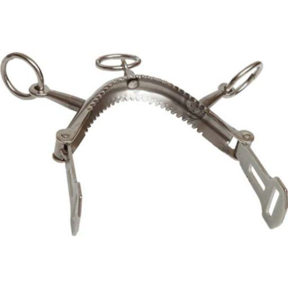 SERRETA DENTADA 3 PILARES ACERO INOX